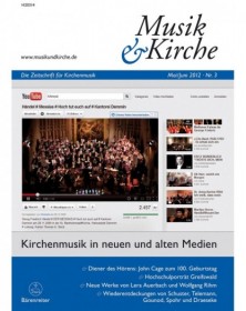 Musik und Kirche, Heft 3/2012