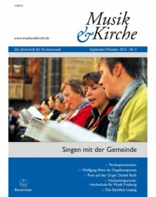 Musik und Kirche, Heft 5/2012