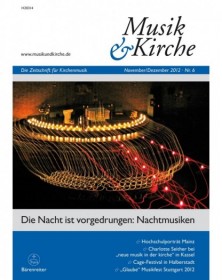Musik & Kirche, Heft 6/2012
