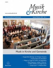 Musik & Kirche, Heft 1/2013