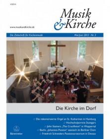 Musik & Kirche, Heft 3/2013