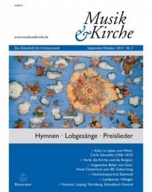 Musik & Kirche, Heft 5/2013