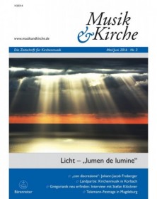 Musik und Kirche, Heft 3/2016