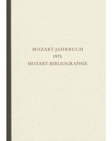 Mozart-Jahrbuch 1975