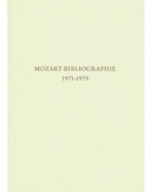 Mozart-Bibliographie. 1971-1975