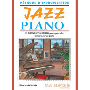 D. Marchand : Jazz piano - méthode d'improvisation