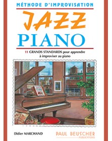 D. Marchand : Jazz piano - méthode d'improvisation