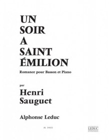 Soir A Saint Emilion