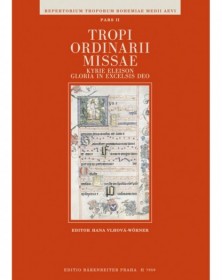Tropi ordinarii missae.
