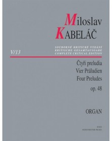 Four Preludes For Organ Op. 48