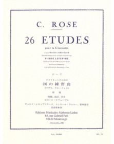 26 Etudes Apres Kreutzer