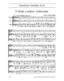 Heidelberger Chorblätter...