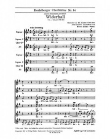 Heidelberger Chorblätter...