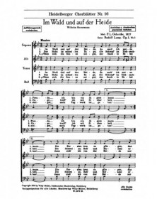 Heidelberger Chorblatter...