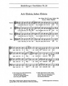 Heidelberger Chorblatter...