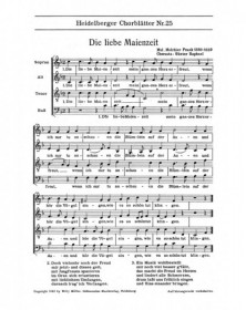 Heidelberger Chorblatter...