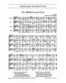 Heidelberger Chorblatter...