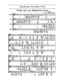 Heidelberger Chorblatter...