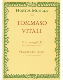 Chaconne for Violin and...