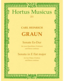 Sonata Eb Maj 2 Fl Bc