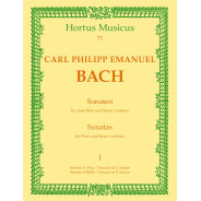 C.P.E. Bach : Sonates Vol. 1 (sol majeur et mi mineur)