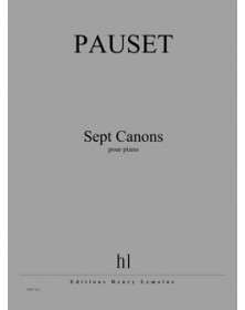 B. Pauset : Sept Canons