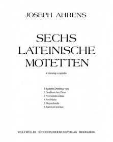 Sechs lateinisceh Motetten