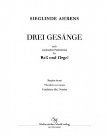 Drei Gesange nach...