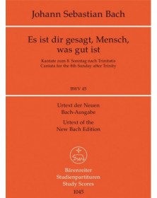 Cantata BWV 45 Es Ist Dir...
