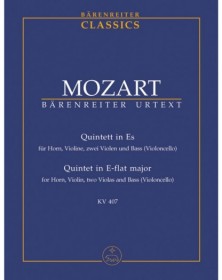 Quintett E flat major KV...