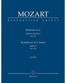 Symphonie Nr. 41 en Do Majeur KV 551 "Jupiter" - conducteur