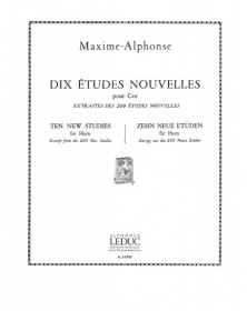 Maxime-Alphonse: 10 Etudes...