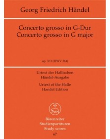 Concerto grosso G major op....