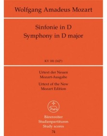 Symphonie 23 D KV181