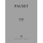 B. Pauset : Etude