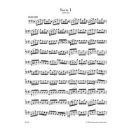 JS BACH - 6 Suites pour Violoncelle Seul BWV 1007-1012 - Barenreiter - BA320 - 9790006401390