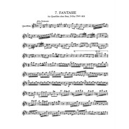Georg Philipp Telemann : 12 Fantaisies pour Flute Seule TWV 40:1-12