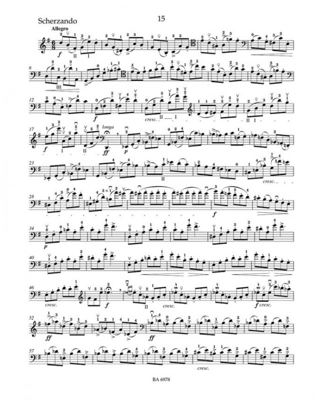 David Popper : 40 Etudes pour Violoncelle Op. 73