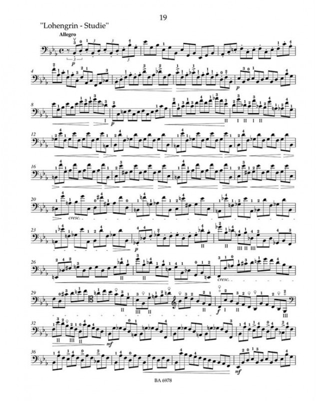 David Popper : 40 Etudes pour Violoncelle Op. 73