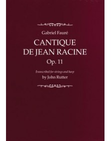 Cantique De Jean Racine Op.11