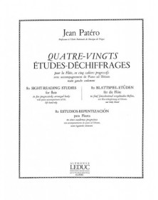 Jean Patero: 80 Etudes de...