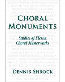 Choral Monuments Studies of...