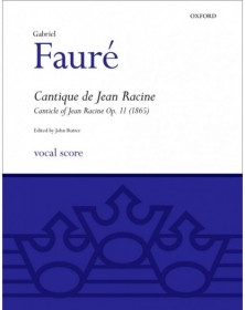 Cantique De Jean Racine Op.11