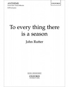 To Every Thing There Is A...