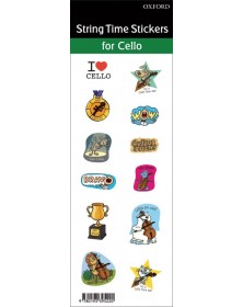 Cello Time stickers