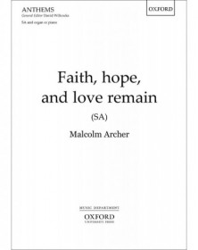Faith, hope, and love remain