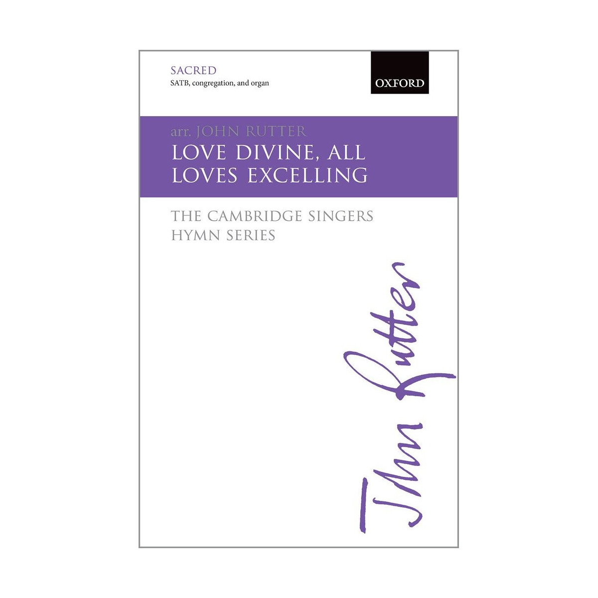 Love Divine, all loves excelling