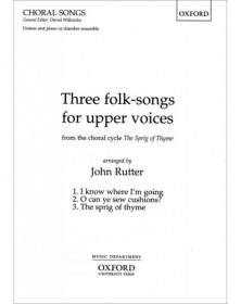 Three folk-songs for upper...