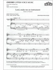 Lord, make me an instrument...