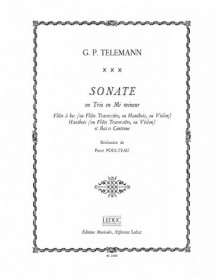 Sonata en Trio in E minor